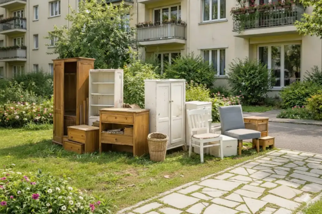 Entrümpelung von Keller, Dachboden und Gewerbeflächen im Main-Kinzig-Kreis durch MD Hausmeister Service.