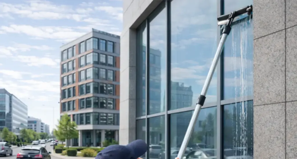 Gebäudereinigung und Treppenhauspflege durch den MD Hausmeister Service in Erlensee und dem Rhein-Main-Gebiet.