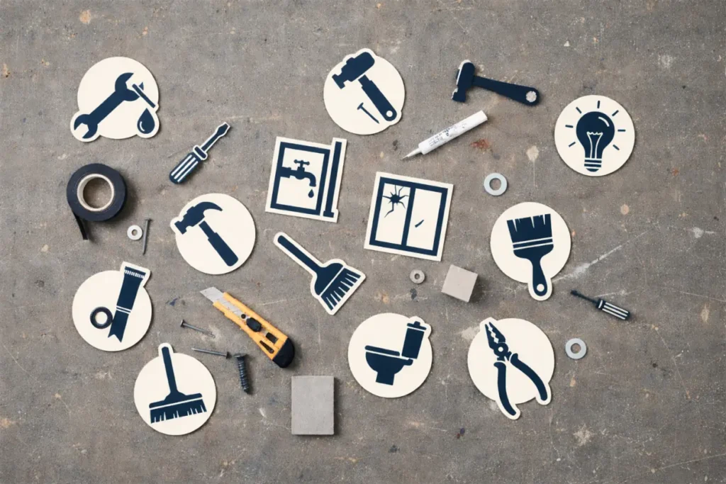 Fachkraft vom MD Hausmeisterservice prüft technische Einrichtungen im Rhein-Main-Gebiet.