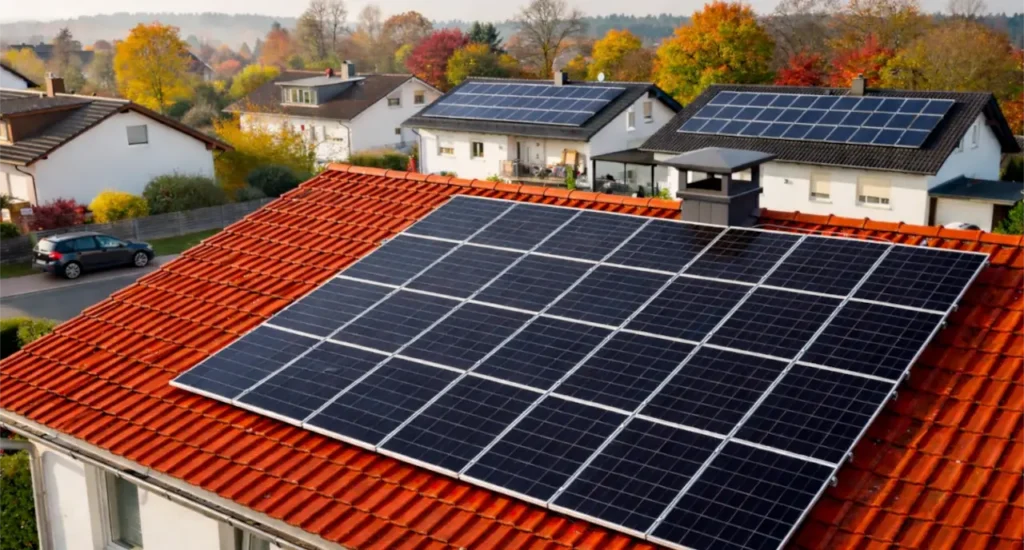 MD Hausmeister Service bei der spezialisierten Photovoltaikreinigung im Main-Kinzig-Kreis.